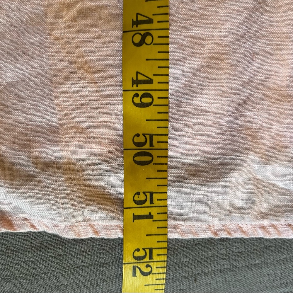 J. Jill Love Linen light pink 100% linen maxi dress 3X - Picture 9 of 12